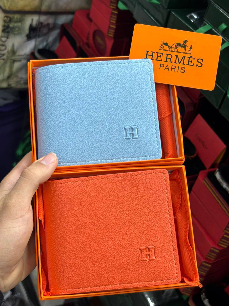 Portfeuille Homme (Gucci، Hermes، Fendi، Rolex، وBurberry... )